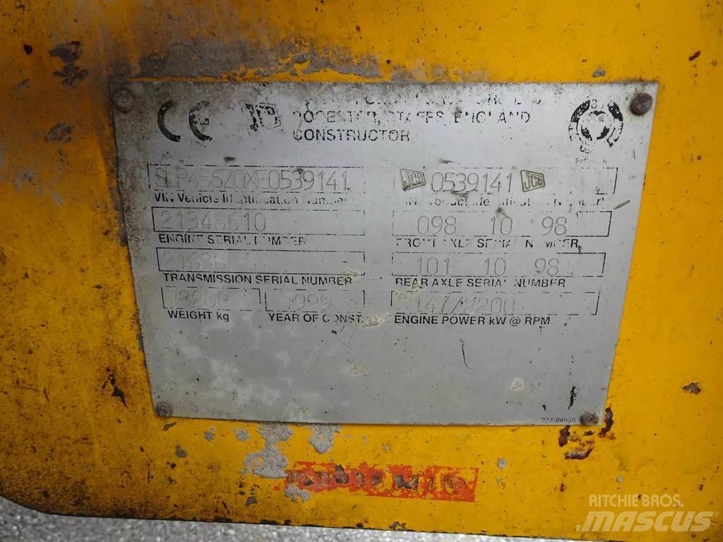 JCB 456ZX Incarcator pe pneuri