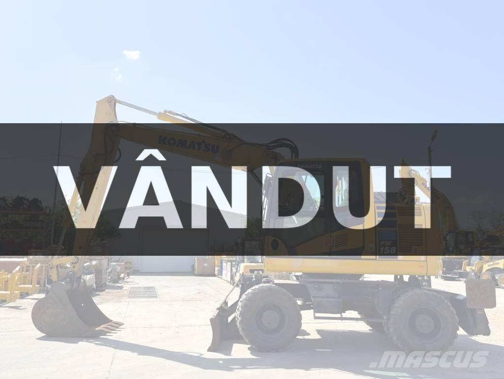 Komatsu PW 158-11 Excavatoare cu roti