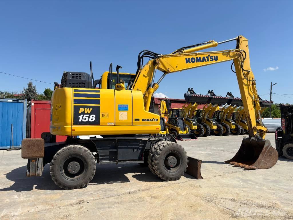 Komatsu PW 158-11 Excavatoare cu roti