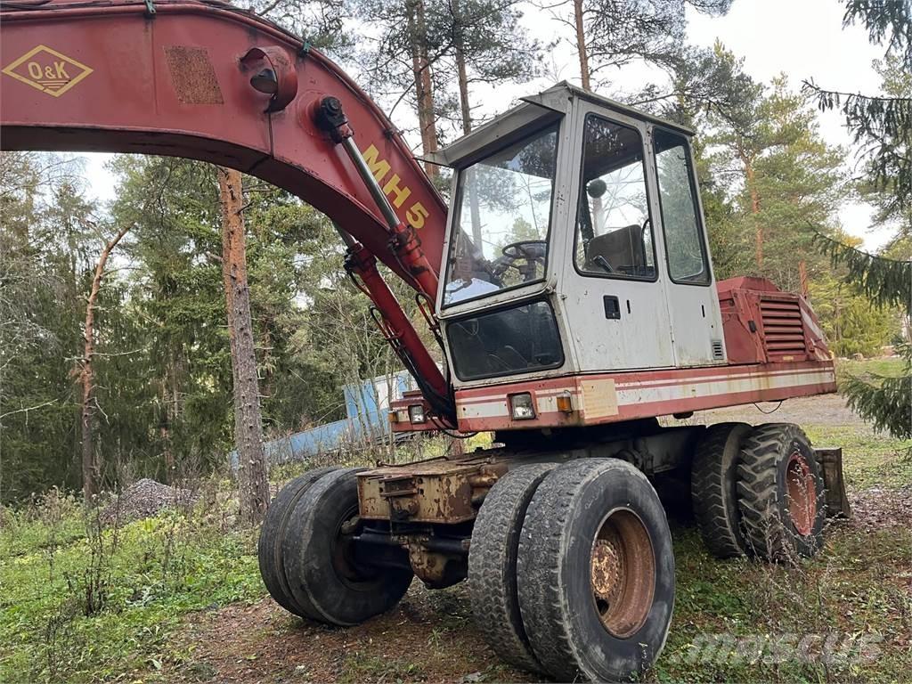 O&K MH5 Excavatoare cu roti