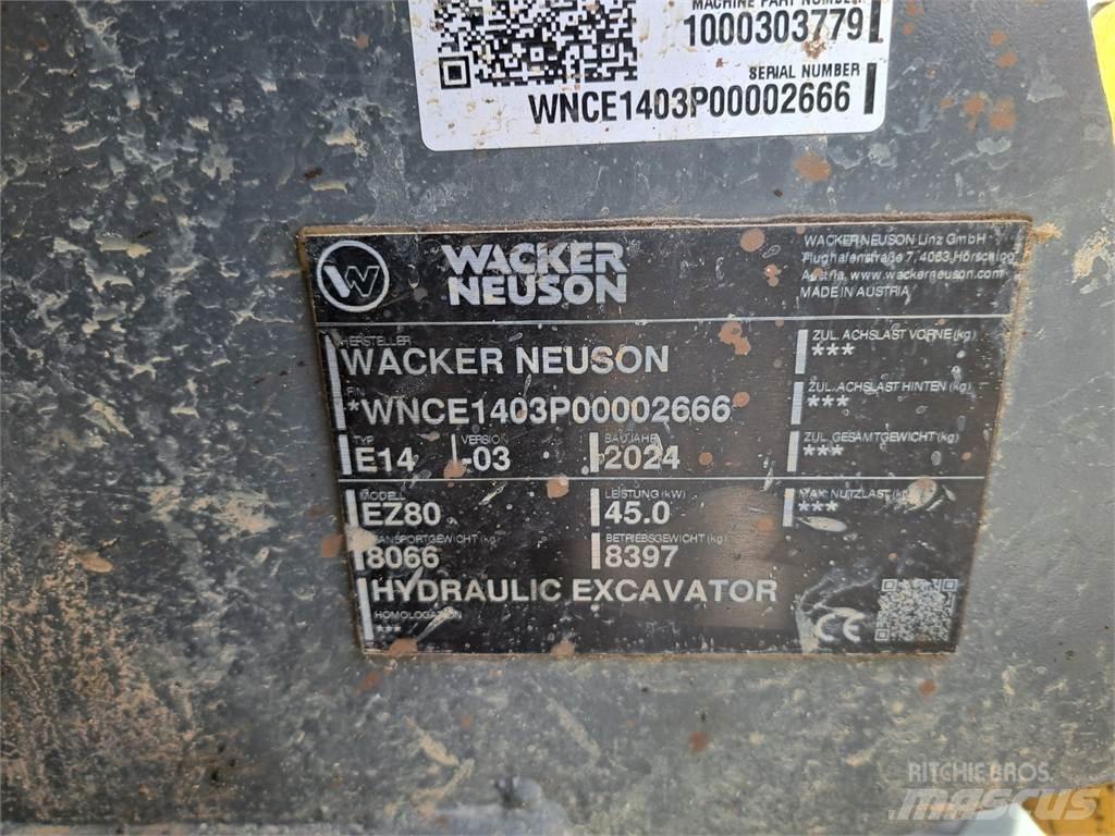 Wacker Neuson EZ80 Excavatoare pe șenile
