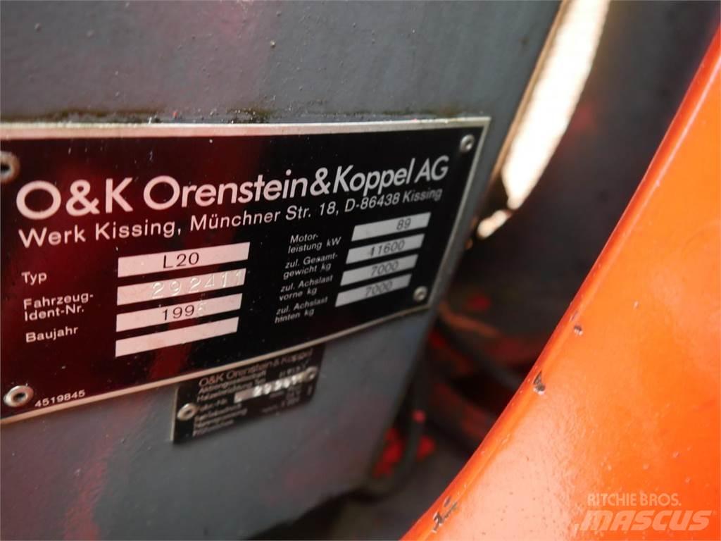 O&K L20 Incarcator pe pneuri