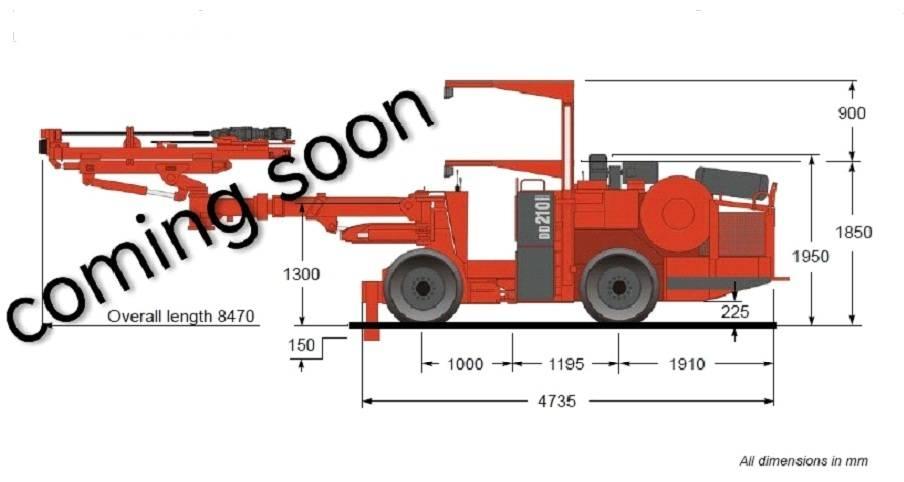 Sandvik DD 210 Echipamente de tunelat si minerit