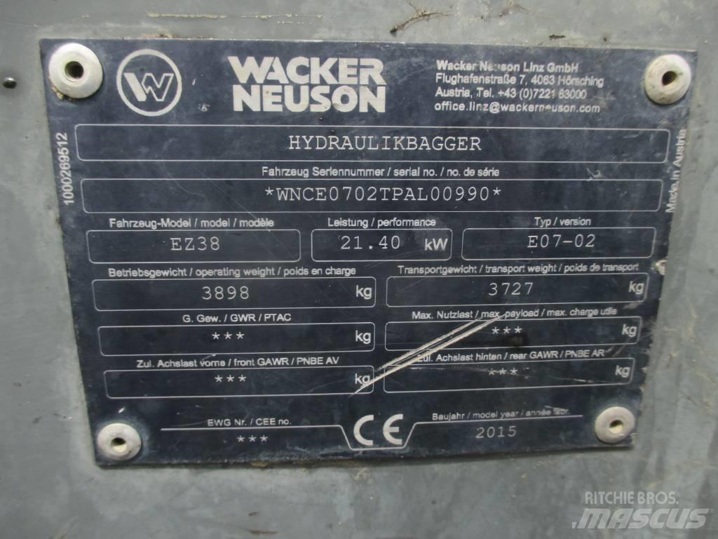Wacker Neuson EZ 38 Excavatoare pe șenile
