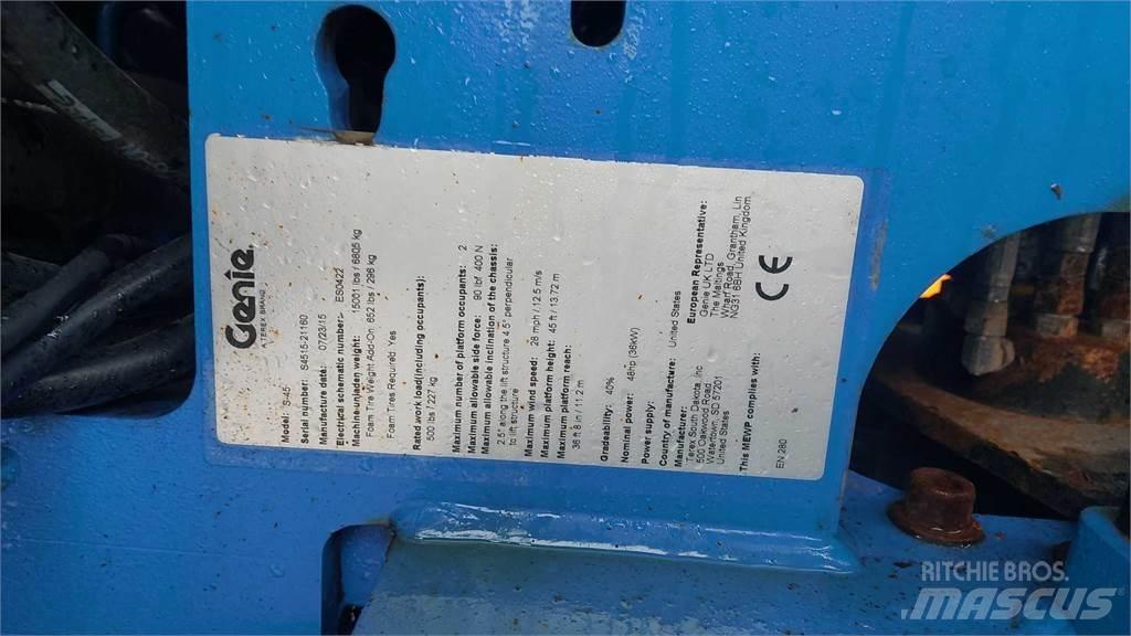 Genie S45G Nacele cu brat telescopic