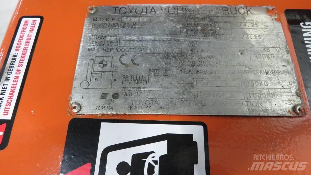 Toyota 5FBE18 Stivuitor electric