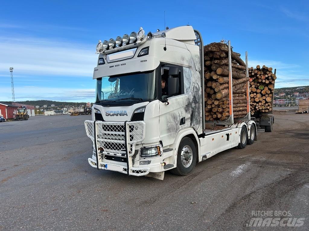 Scania R 650 Camion pentru lemne
