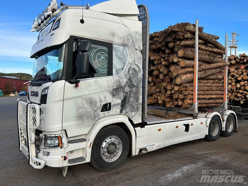 Scania R 650 Camion pentru lemne