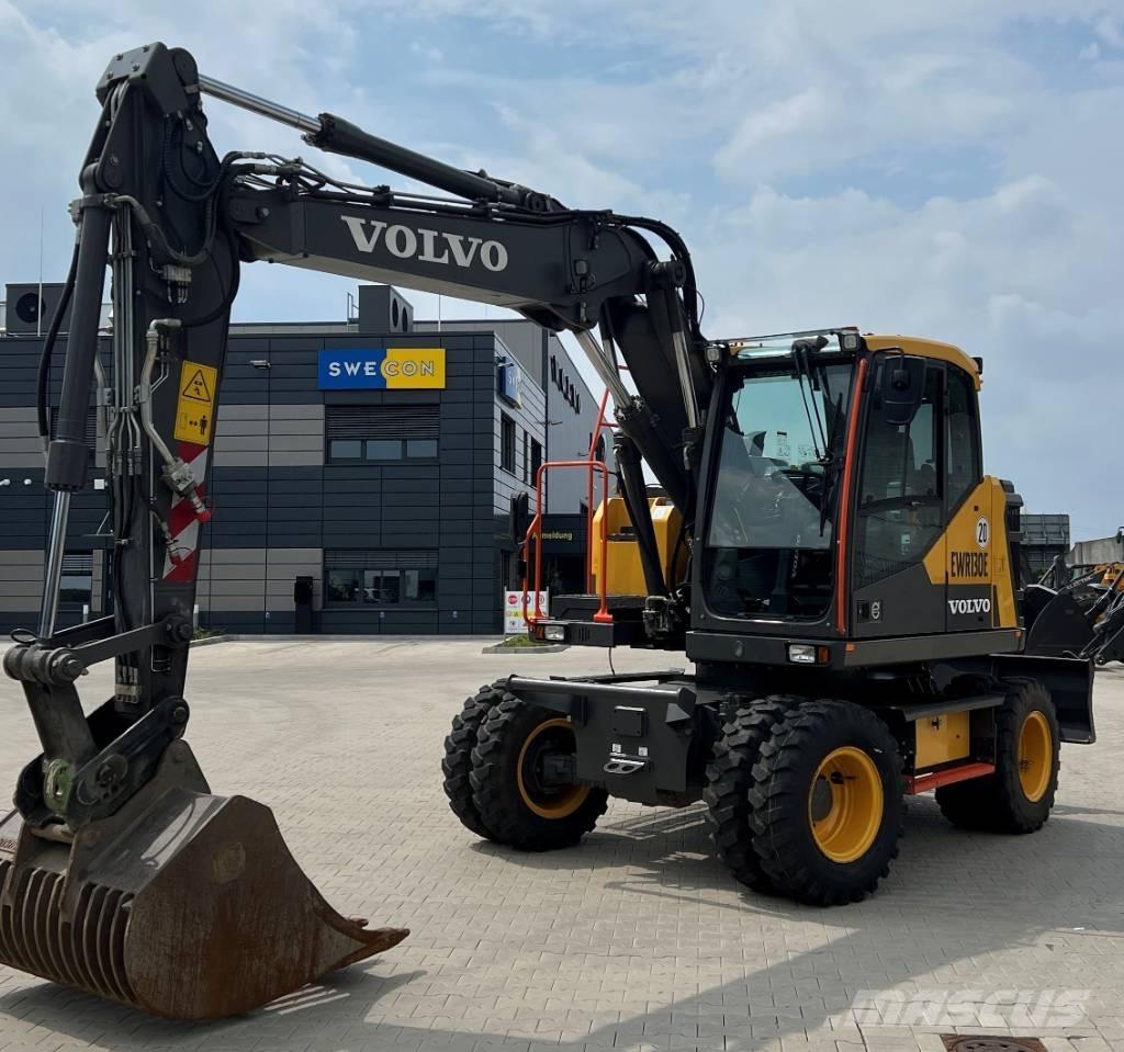 Volvo EWR 130 E Excavatoare cu roti