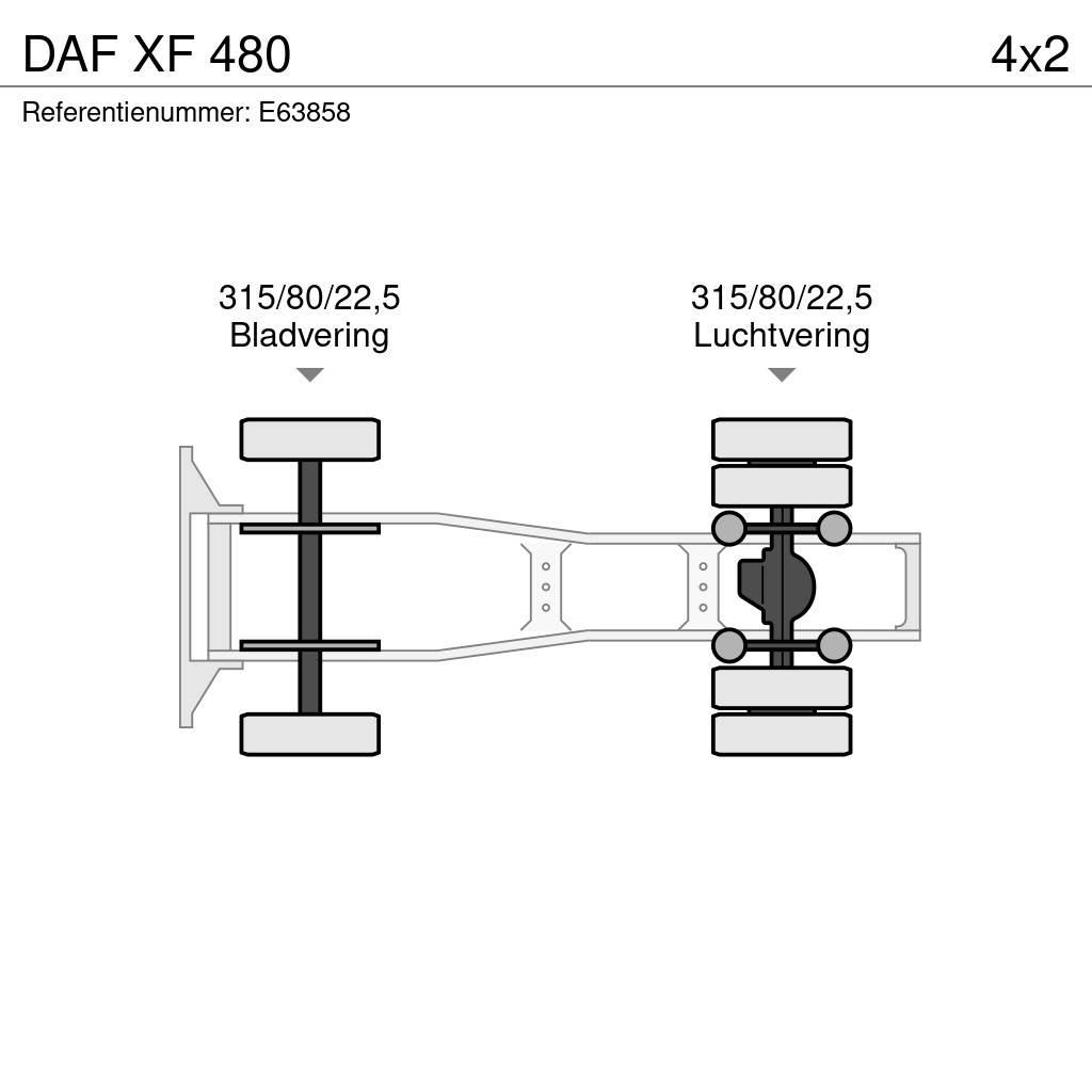 DAF XF 480 Autotractoare