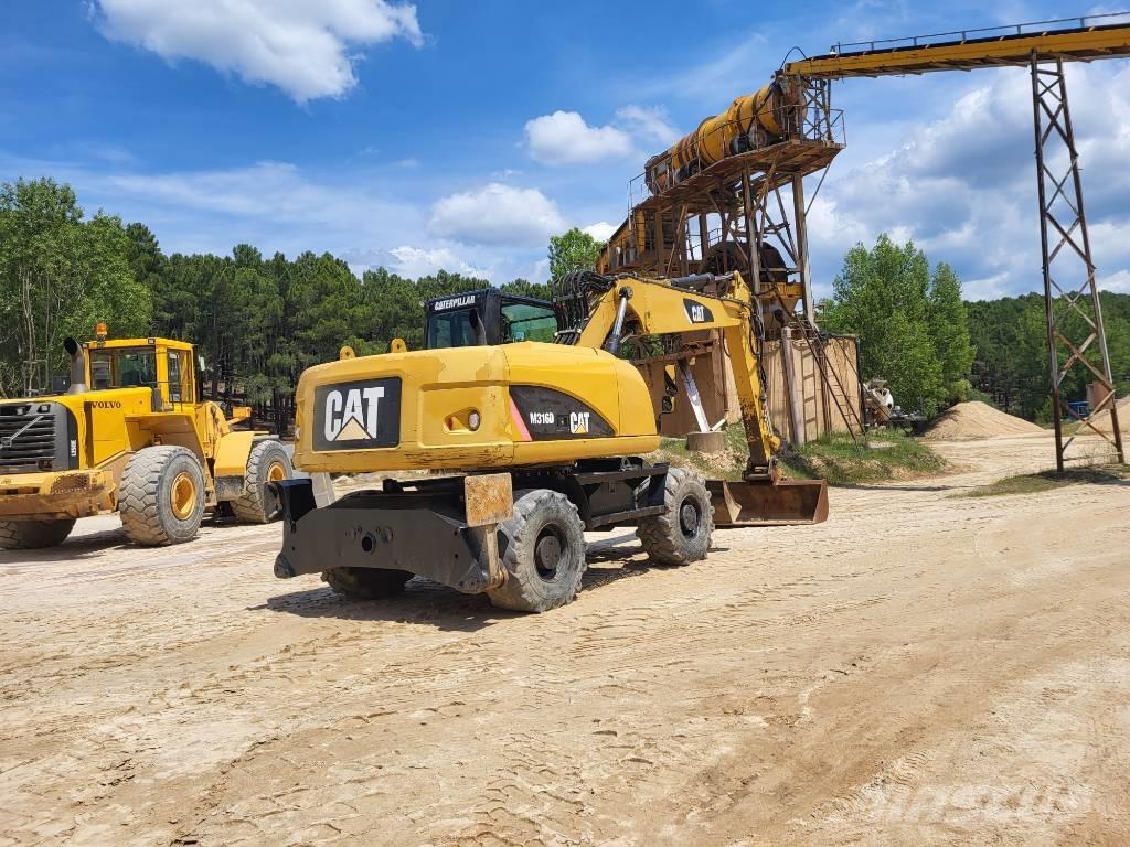 CAT M318d Excavatoare cu roti