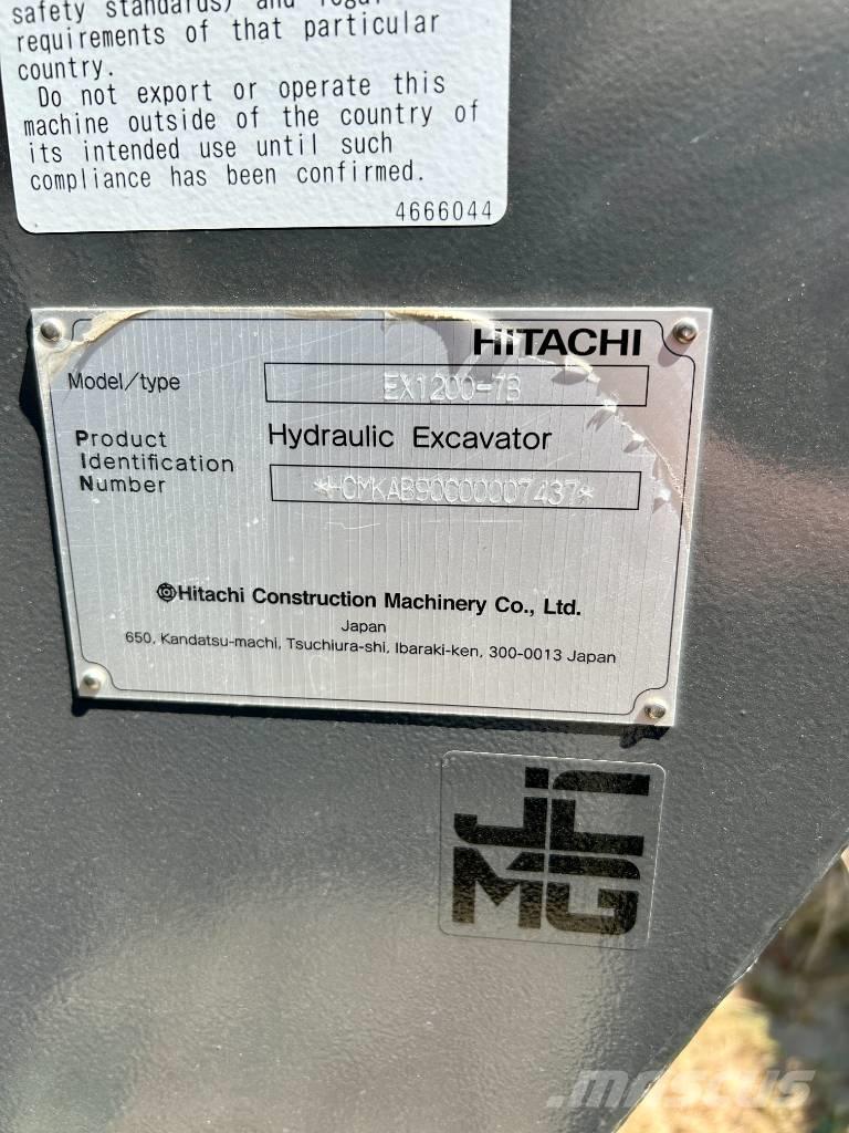 Hitachi EX 1200-7B Excavatoare pe șenile
