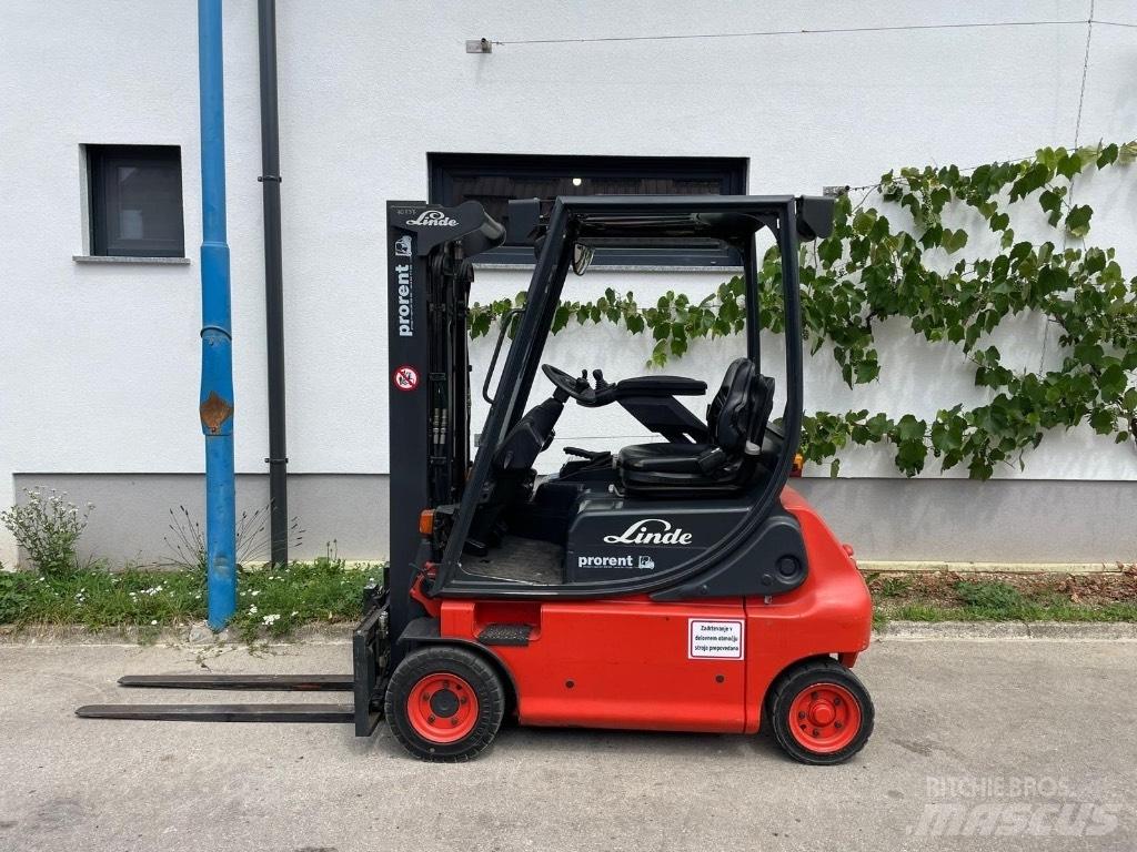 Linde E 16 P Stivuitor electric