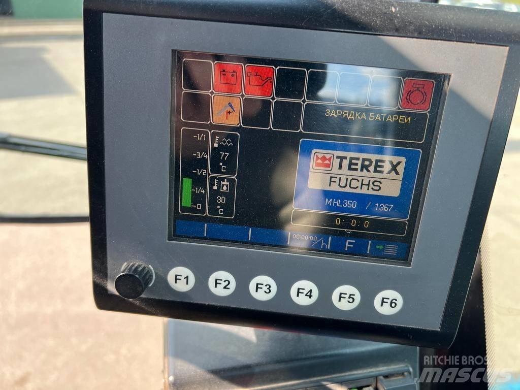 Terex Fuchs MHL350 Paleta de manipulare