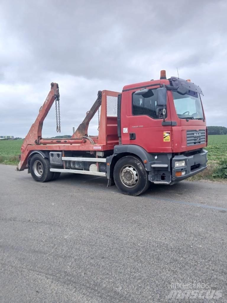 MAN TGM 18.280 Camion cu incarcator
