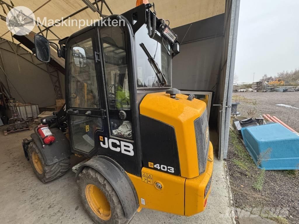 JCB 403 Incarcator pe pneuri