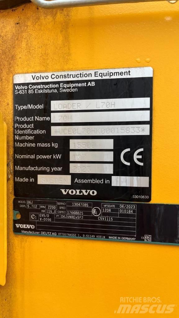 Volvo L70H Incarcator pe pneuri