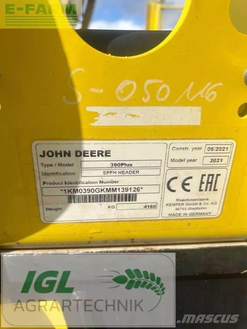 John Deere 9700 i Forajere cu autopropulsare