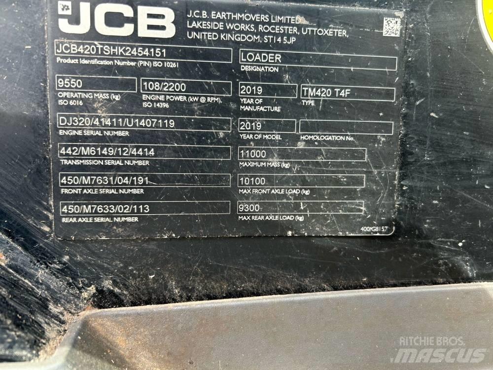 JCB TM 420 Manipulatoare agricole