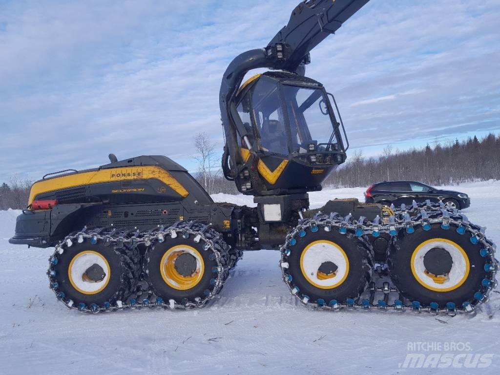 Ponsse Scorpion Combine forestiere