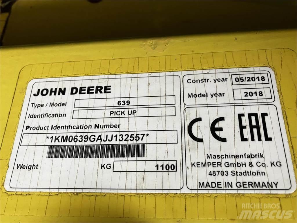 John Deere 639 Accesorii combine agricole