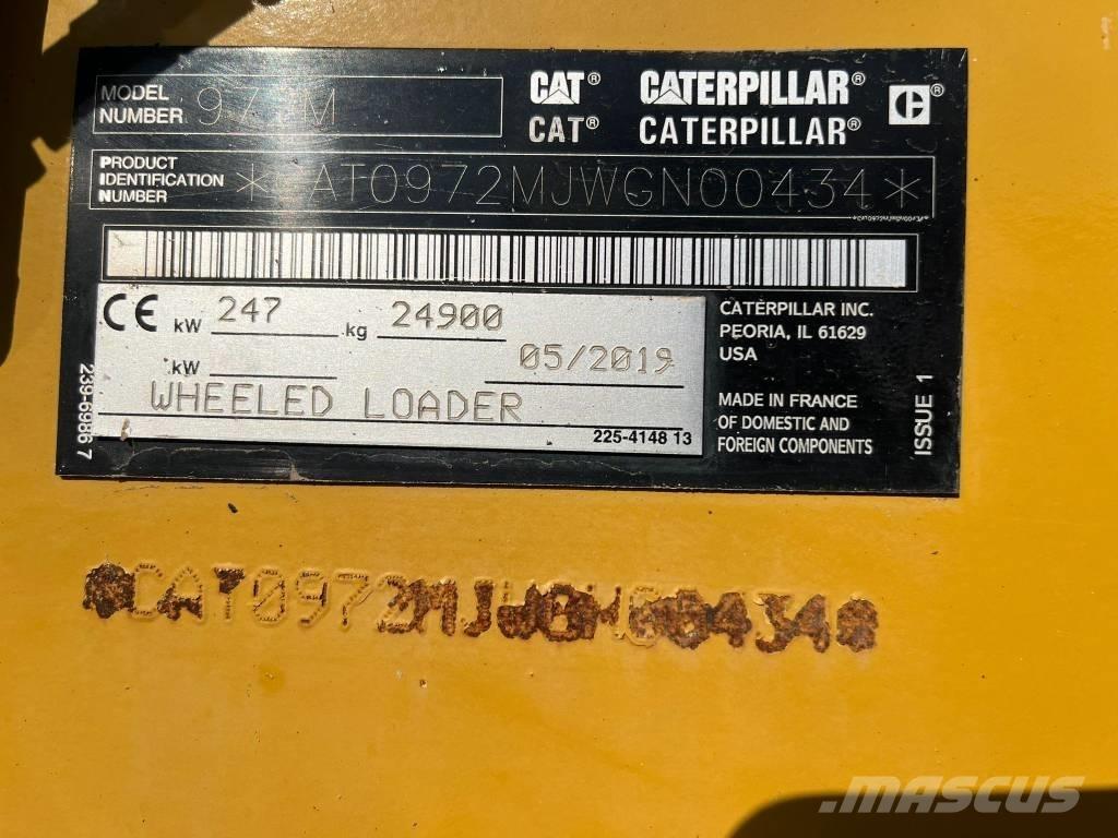 CAT 972 M Incarcator pe pneuri