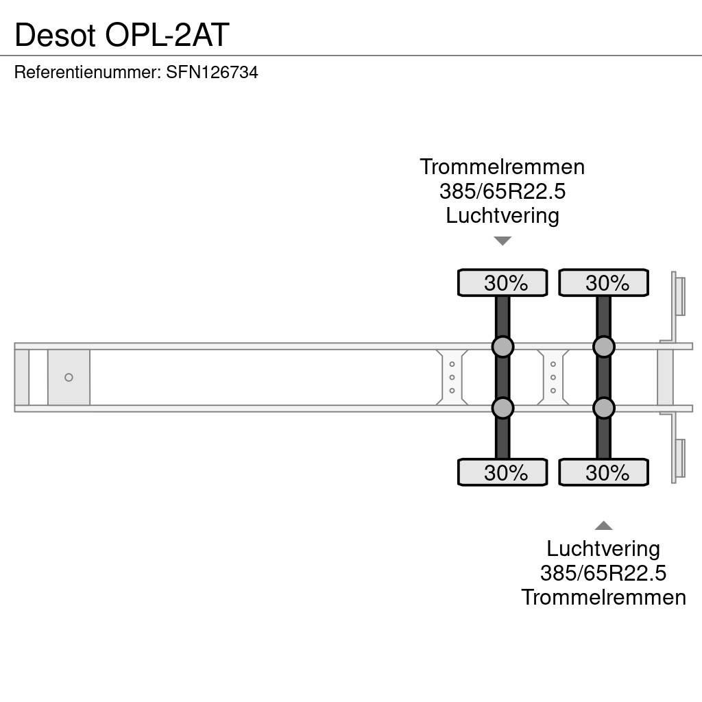 Desot OPL-2AT Semi-remorca utilitara