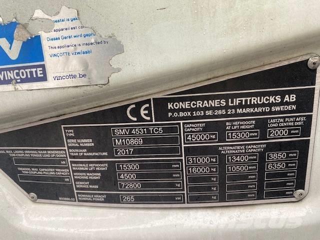 Konecranes SMV 4531 Stivuitoare Telescopice Rotative