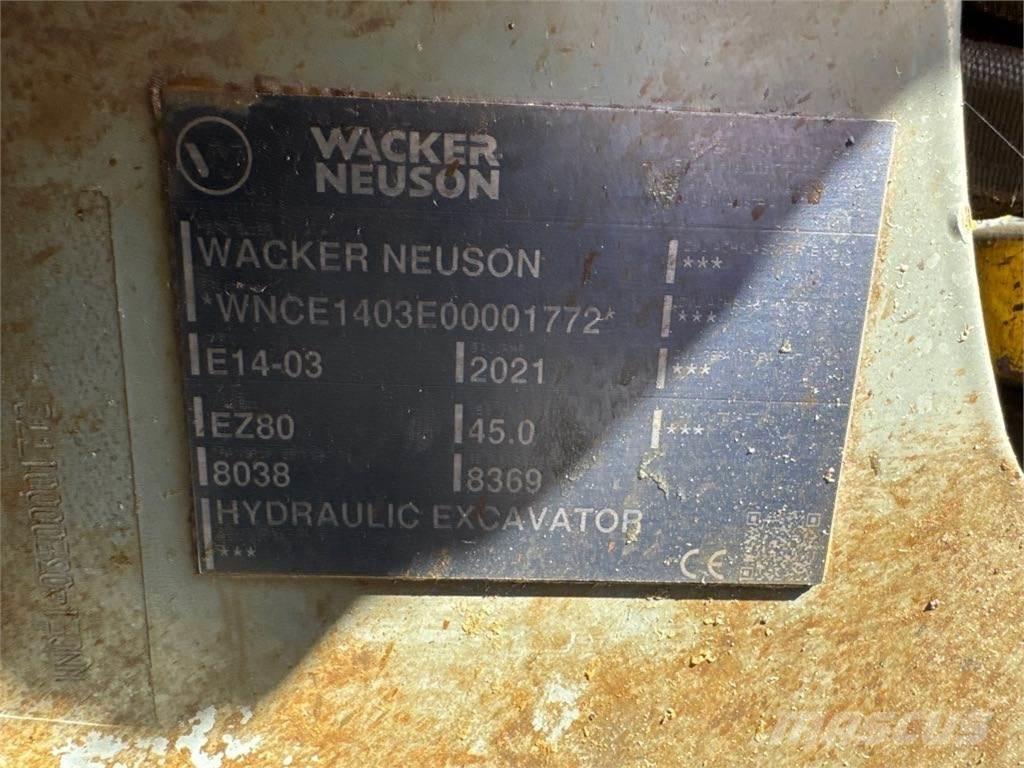 Wacker Neuson EZ80 Excavatoare pe șenile
