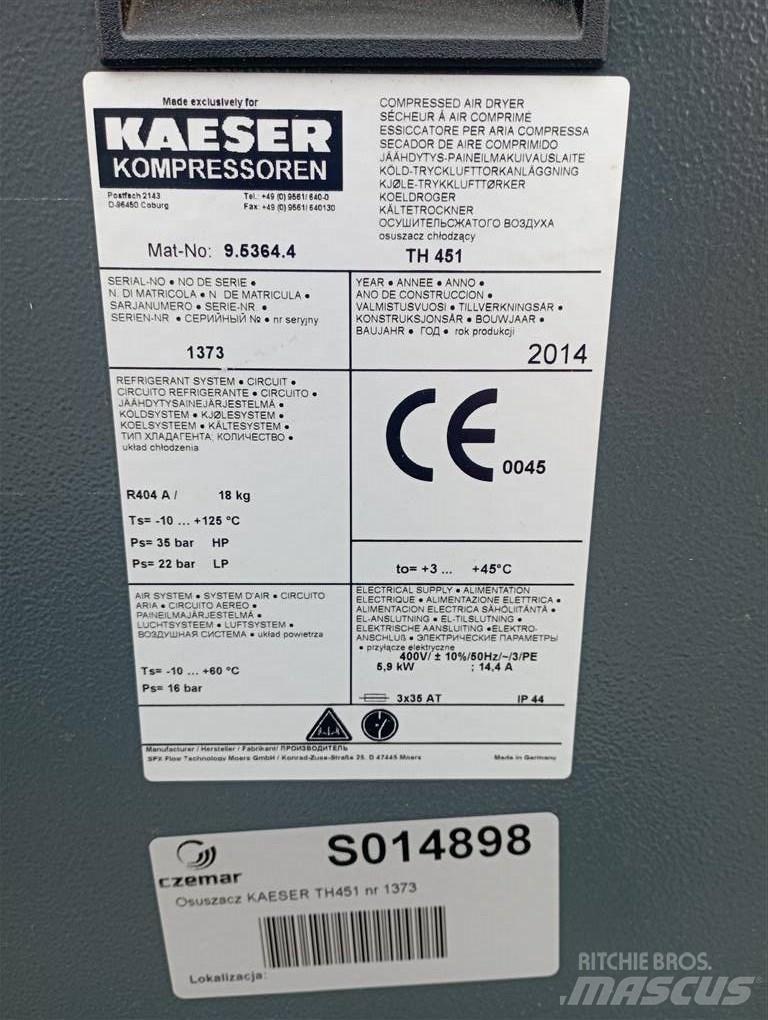 Kaeser TH451 Uscatoare cu aer comprimat