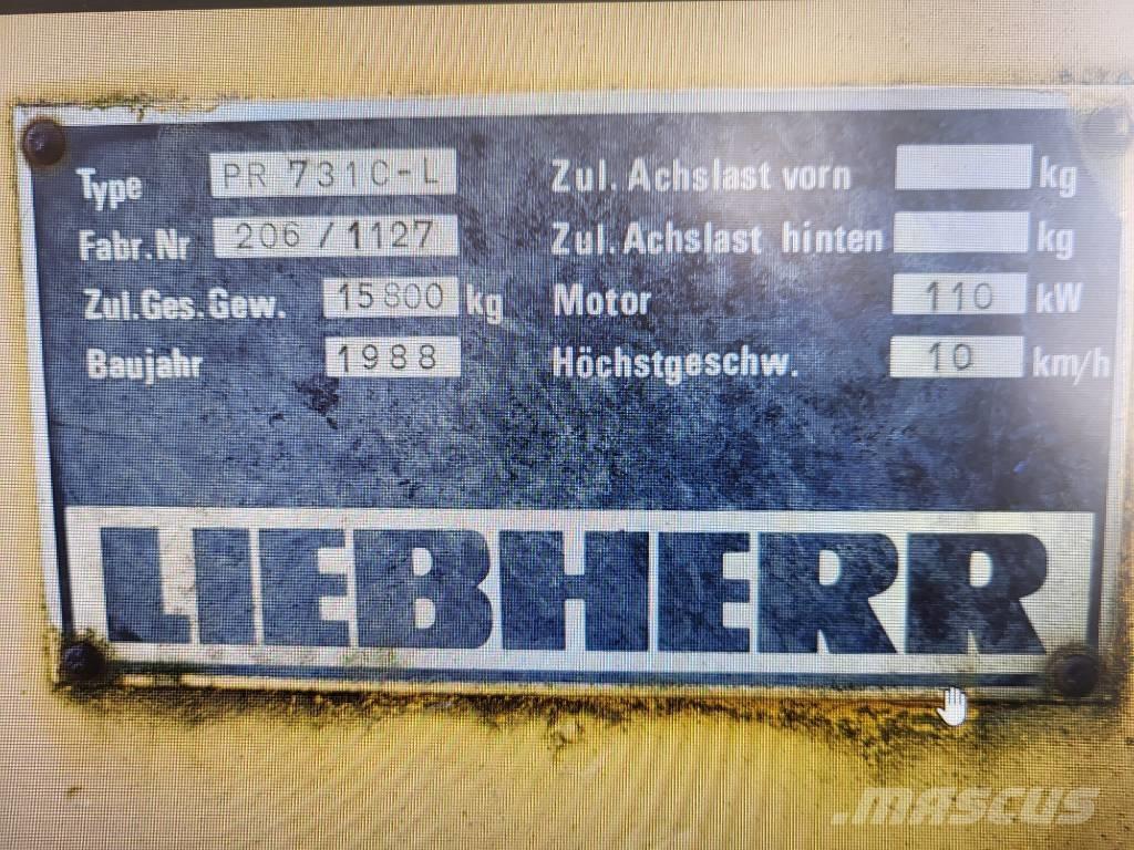 Liebherr PR 731 CL Buldozere pe senile