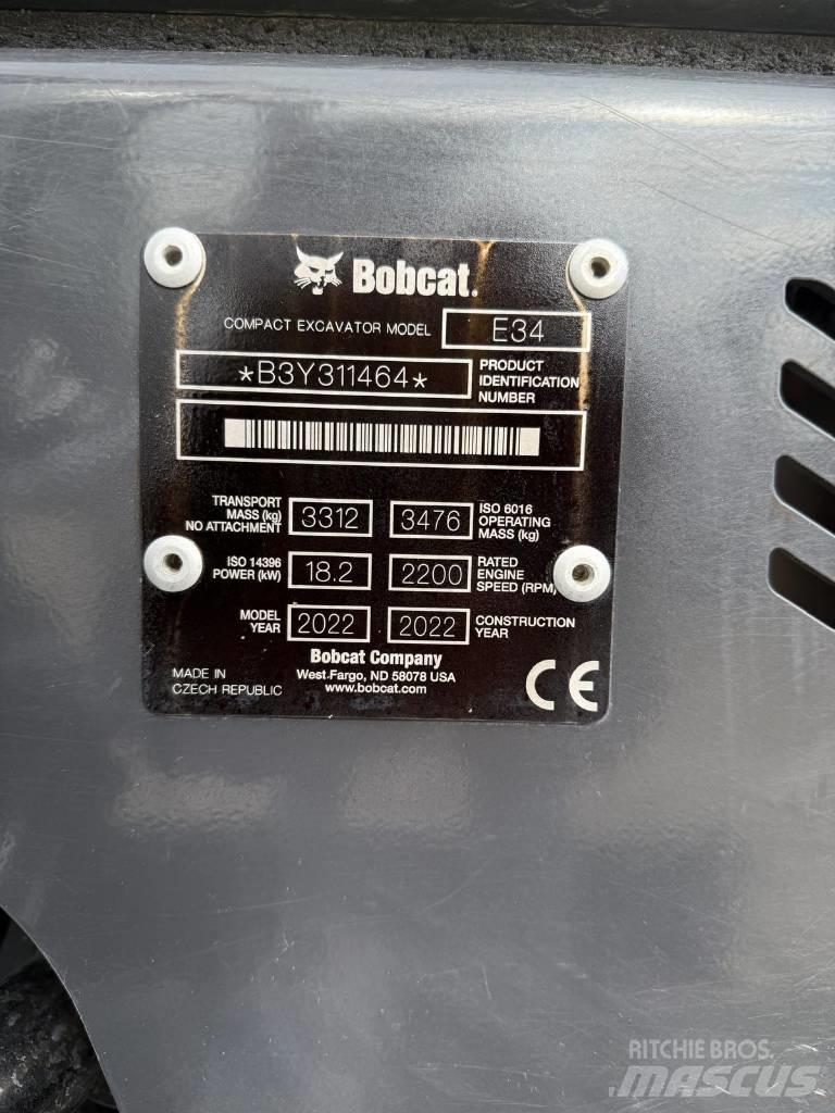Bobcat E 34 Mini excavatoare < 7t