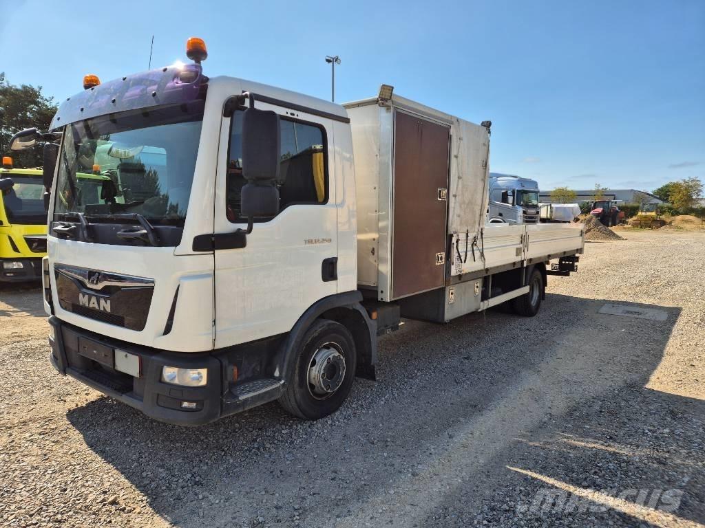 MAN TGL 12.250 Camioane platforma/prelata