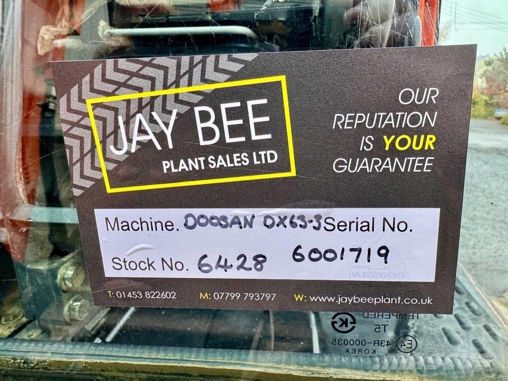 Doosan DX 63 R Mini excavatoare < 7t