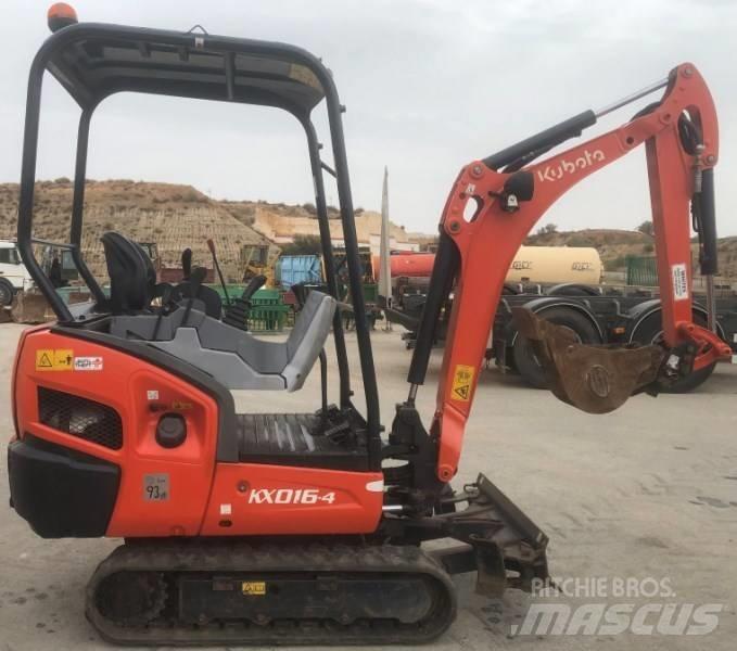 Kubota kx016-4 Mini excavatoare < 7t
