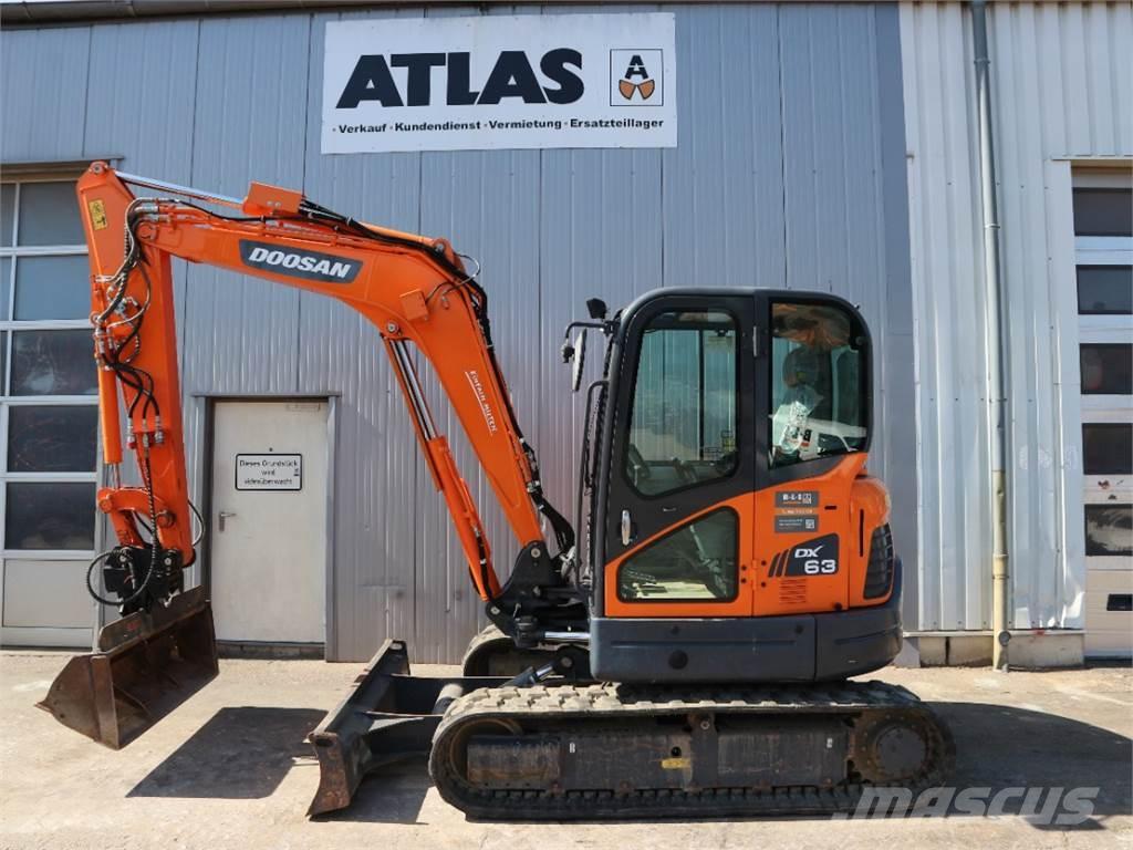 Doosan DX63-3 Mini excavatoare < 7t