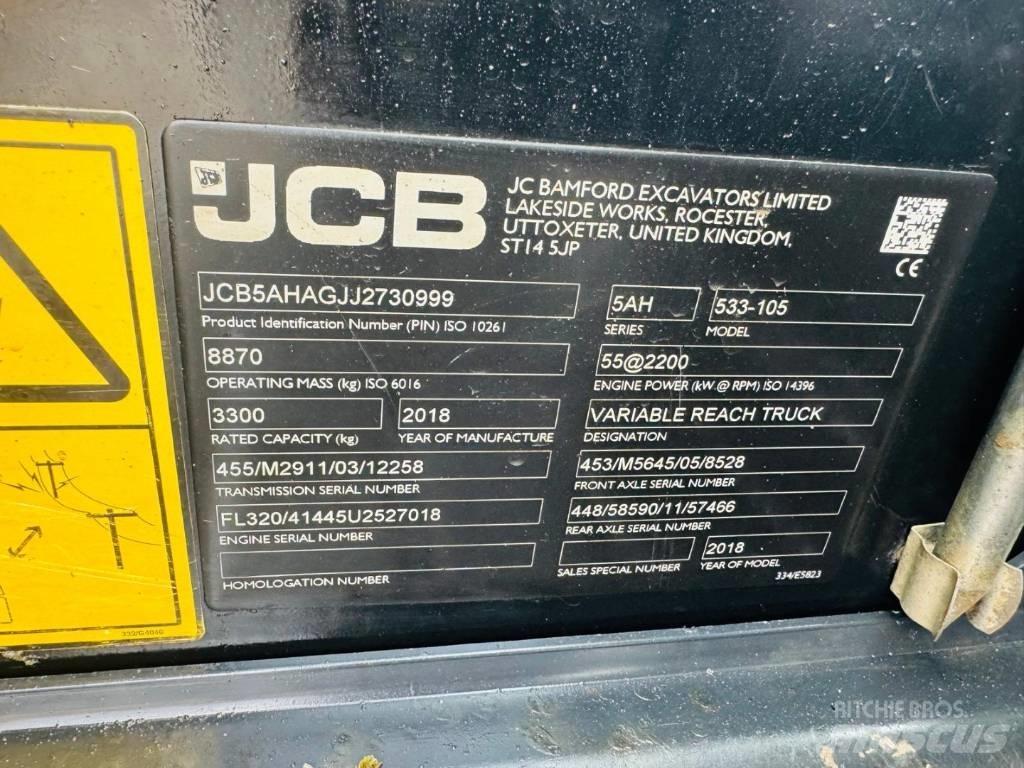 JCB 533-105 Stivuitoare telescopice