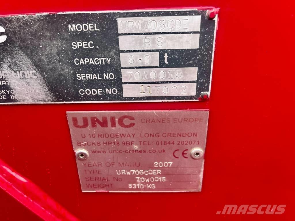 Unic URW 706 Mini macarale