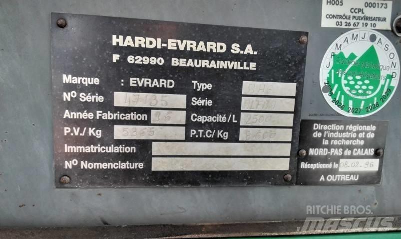 Evrard Alpha 2500 Pulverizatoare autopropulsate