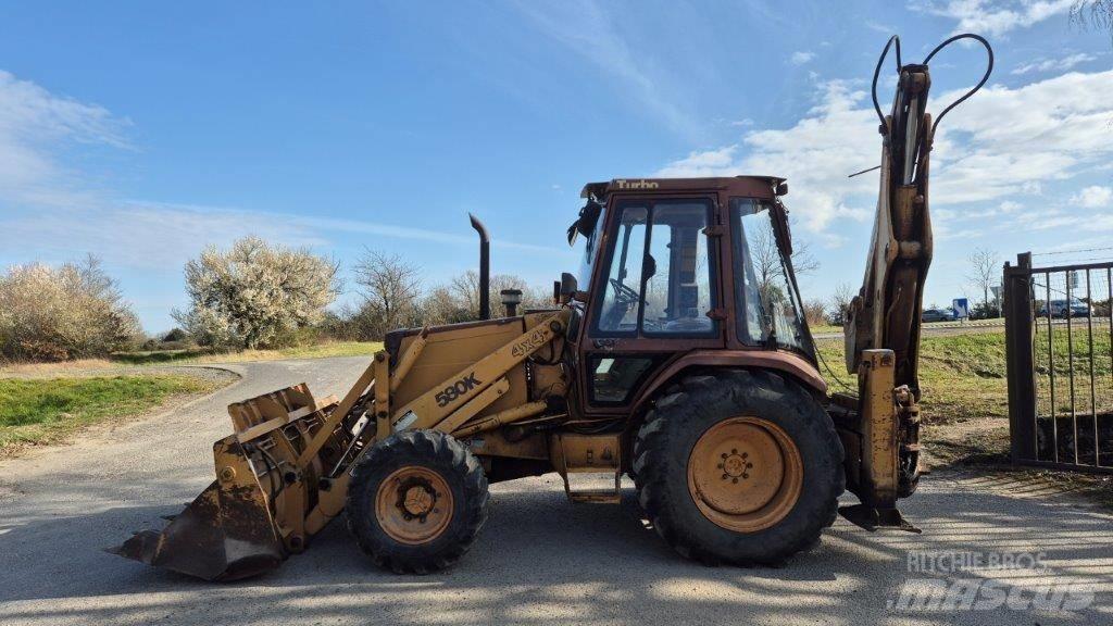 CASE 580 K Turbo Buldoexcavatoare