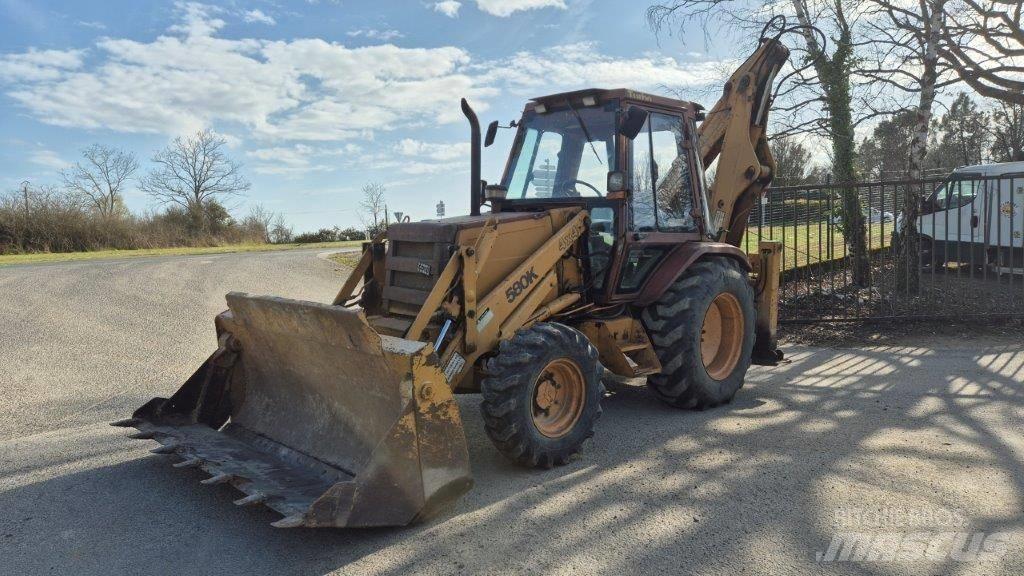CASE 580 K Turbo Buldoexcavatoare