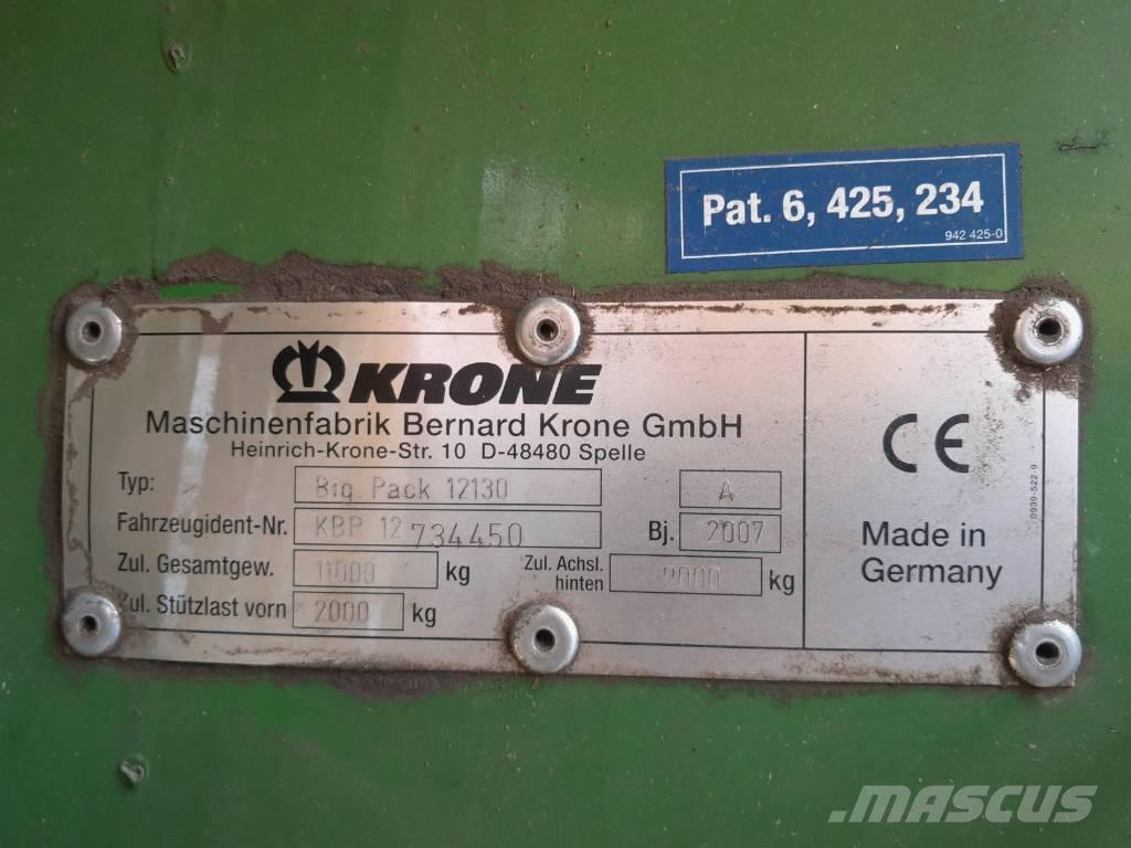 Krone Big Pack 12130 Baler dreptunghiular