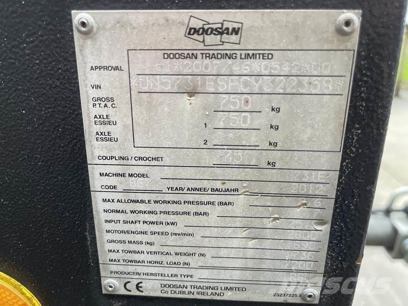 Doosan 7 / 31 E Compresoare