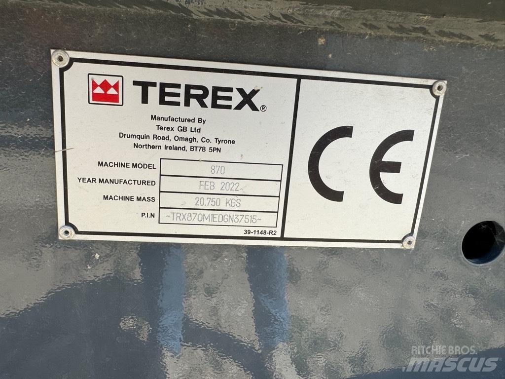 Terex 870 Dispozitive mobile de cernut
