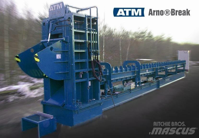 ATM Rail Breaker Masina de tratare a deseurilor