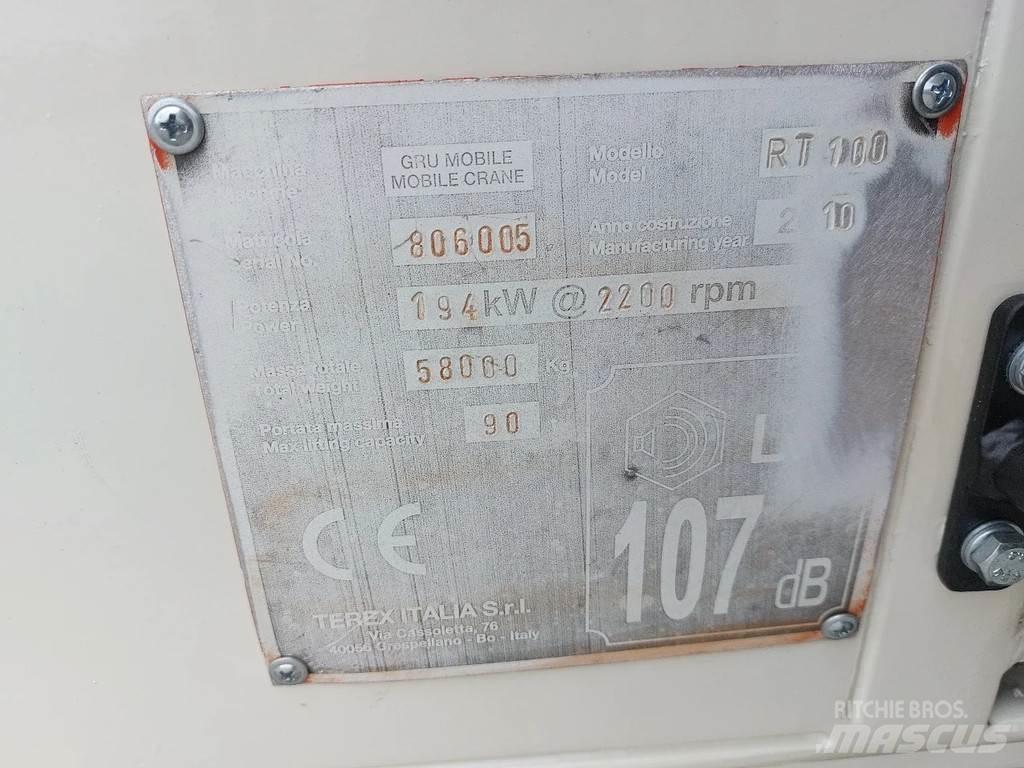 Terex RT100 Macara teren accidentat