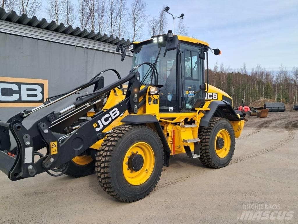JCB 411HT SV Incarcator pe pneuri