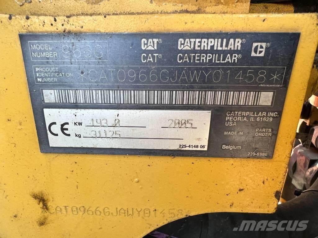 CAT 966 G II Incarcator pe pneuri