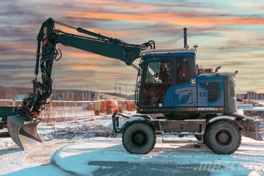 Hyundai HW 170 ACR Excavatoare cu roti