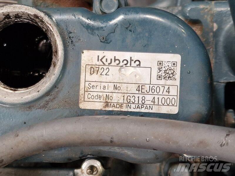 Kubota D722 Motoare